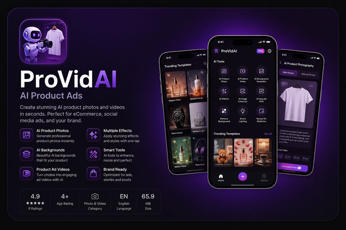ProVidAI app preview